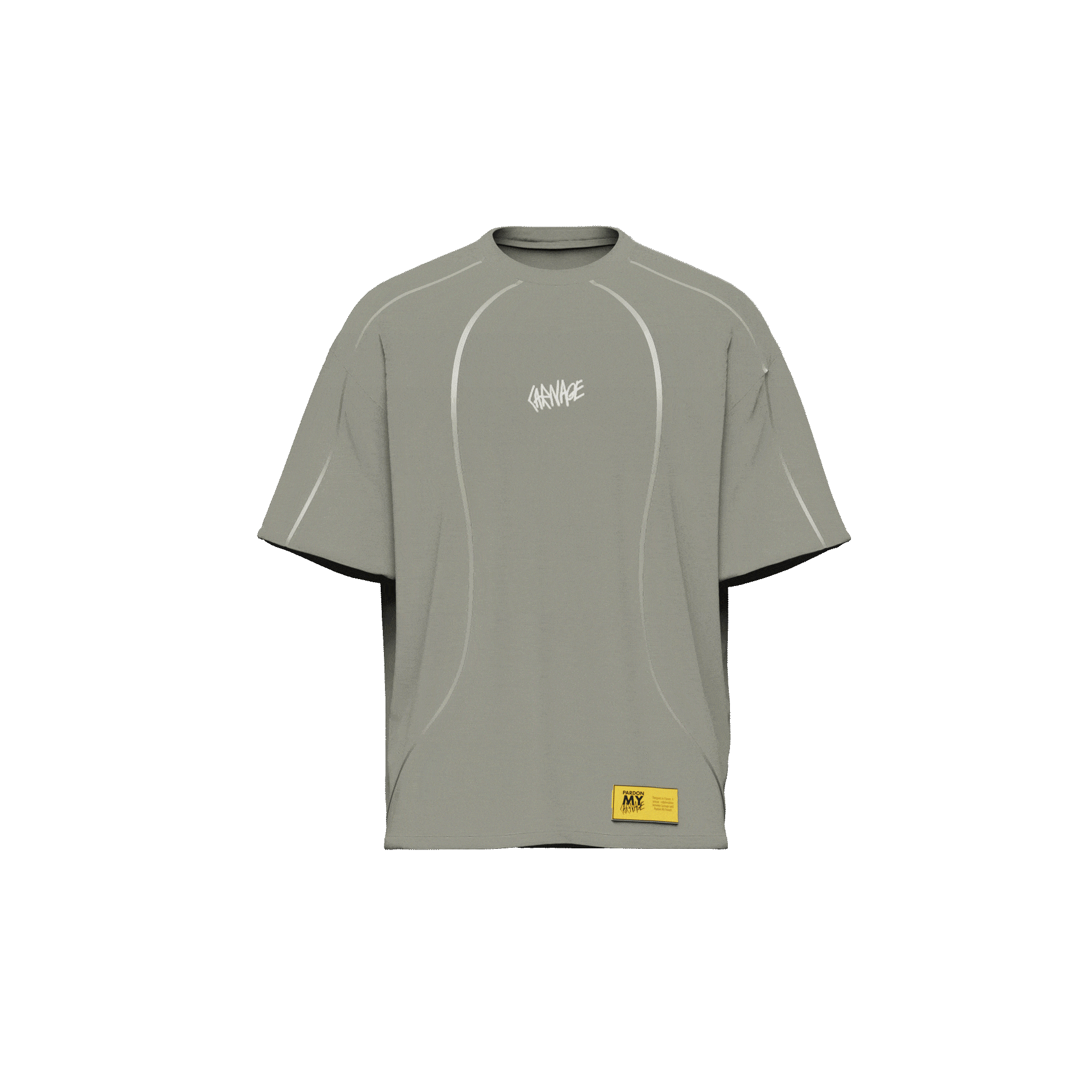 Tshirt Oversize Gris